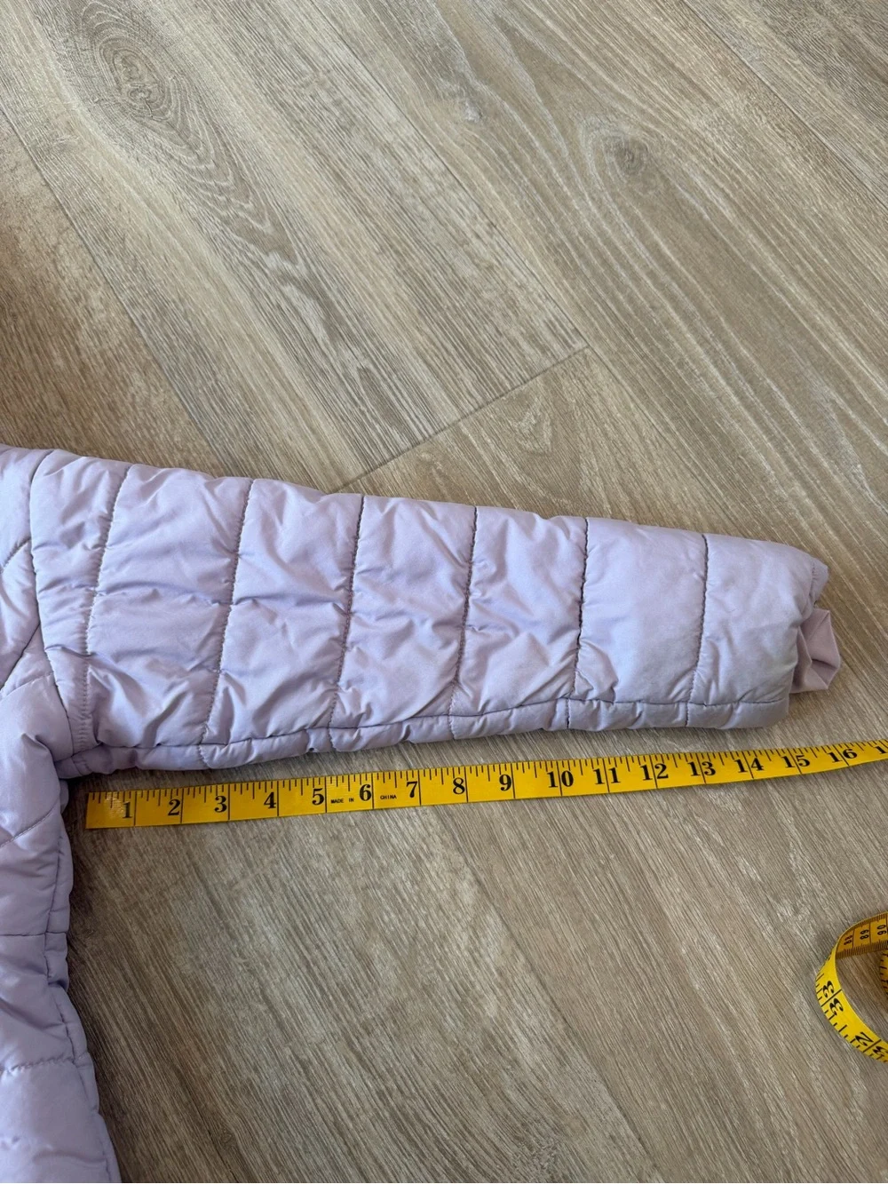 Girls Columbia Light Purple Puffer Hooded Jacket with removable Faux Fur Trim